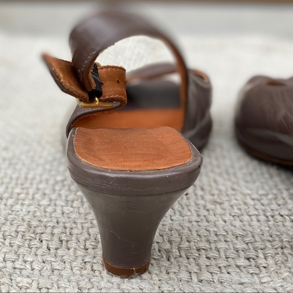 Chie Mihara open toe kitten heel pumps - Picture 9 of 13